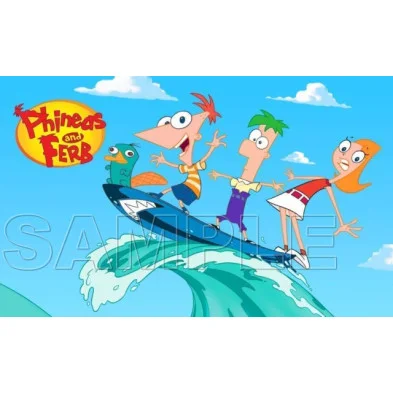 Phineas & Ferb DTF Iron on Transfer - Ready to Press #11 Phineas & Ferb DTF Iron on Transfer - Ready to Press #11