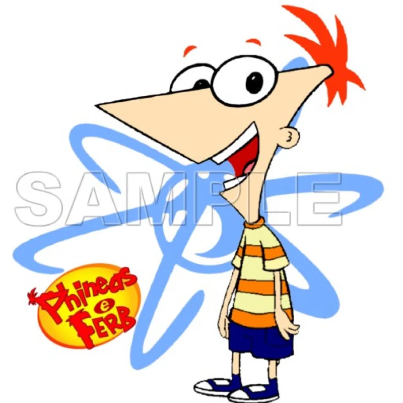 Phineas & Ferb DTF Iron on Transfer - Ready to Press #9 Phineas & Ferb DTF Iron on Transfer - Ready to Press #9