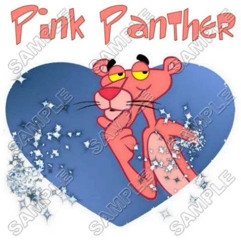 Pink Panther DTF Iron on Transfer - Ready to Press #1 Pink Panther DTF Iron on Transfer - Ready to Press #1