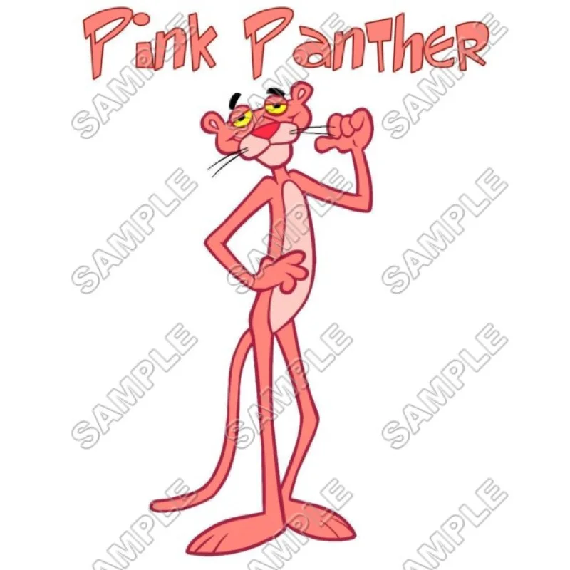 Pink Panther DTF Iron on Transfer - Ready to Press #4 Pink Panther DTF Iron on Transfer - Ready to Press #4