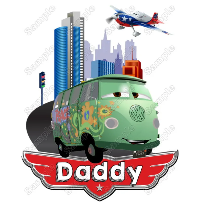 Pixar cars Fillmore Birthday Personalized Custom DTF Iron on Transfer - Ready to Press #3 Pixar cars Fillmore Birthday Personalized Custom DTF Iron on Transfer - Ready to Press #3