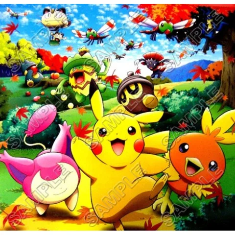 Pokemon DTF Iron on Transfer - Ready to Press #32 Pokemon DTF Iron on Transfer - Ready to Press #32