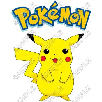 Pokemon  DTF Iron on Transfer - Ready to Press #6