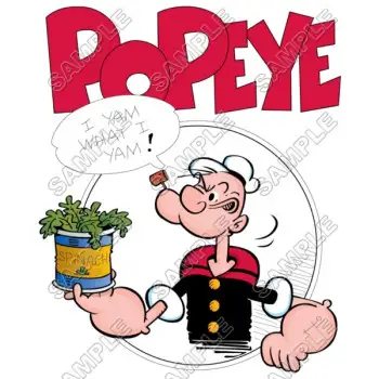 Popeye  DTF Iron on Transfer - Ready to Press #10
