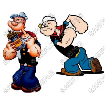 Popeye DTF Iron on Transfer - Ready to Press #11