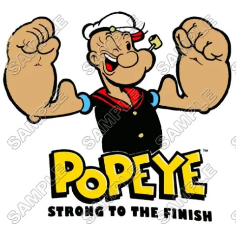 Popeye  DTF Iron on Transfer - Ready to Press #8