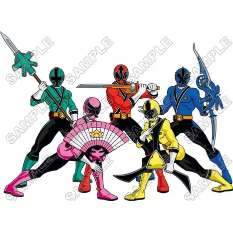 Power Rangers: Samurai DTF Iron on Transfer - Ready to Press #3