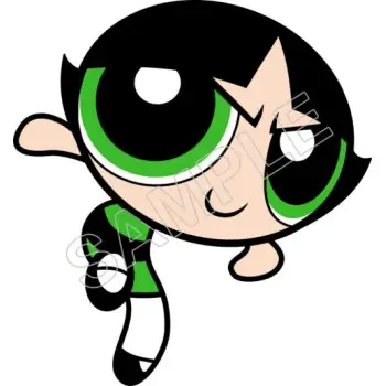 Powerpuff Girls Buttercup DTF Iron on Transfer - Ready to Press #10