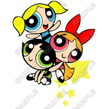 Powerpuff Girls  DTF Iron on Transfer - Ready to Press #1