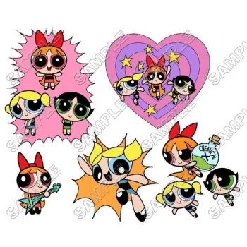 Powerpuff Girls DTF Iron on Transfer  - Ready to Press  #5