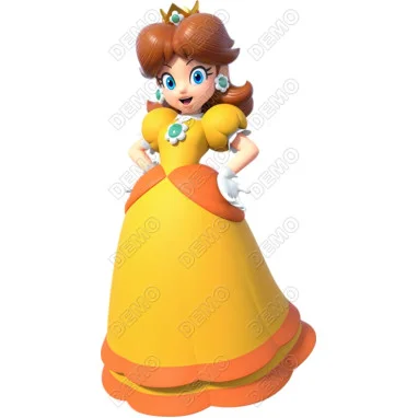 Princess Daisy DTF Iron on Transfer - Ready to Press Princess Daisy DTF Iron on Transfer - Ready to Press
