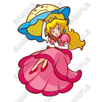 Princess Peach Super Mario DTF Iron on Transfer - Ready to Press #6