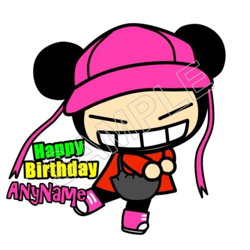 Pucca Birthday Personalized Custom DTF Iron on Transfer - Ready to Press #106 Pucca Birthday Personalized Custom DTF Iron on Transfer - Ready to Press #106