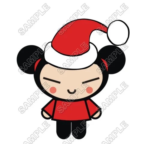 Pucca  Christmas  DTF Iron on Transfer  - Ready to Press #57