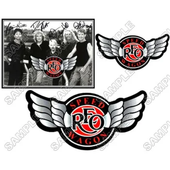 REO Speedwagon DTF Iron on Transfer  - Ready to Press  #2