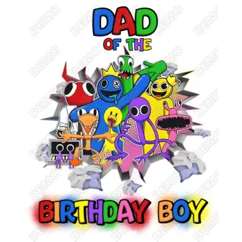 Rainbow Friends Family Member  Custom Personalized DTF Iron on Transfer 