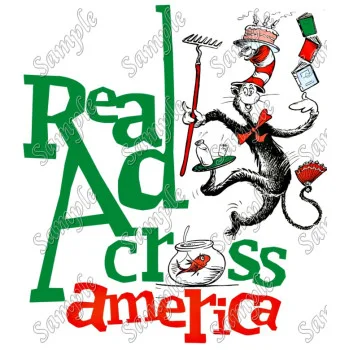  Read Across America  DTF Iron on Transfer - Ready to Press #34