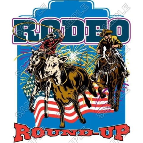 Rodeo DTF Iron on Transfer - Ready to Press #1 Rodeo DTF Iron on Transfer - Ready to Press #1