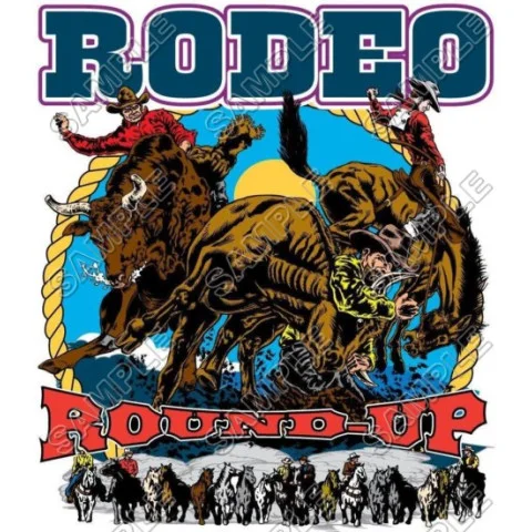 Rodeo DTF Iron on Transfer - Ready to Press #3 Rodeo DTF Iron on Transfer - Ready to Press #3