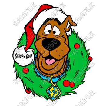 Scooby-Doo Christmas DTF Iron on Transfer - Ready to Press #8