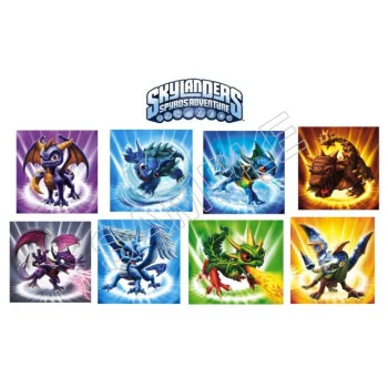 Skylanders Game DTF Iron on Transfer - Ready to Press #3