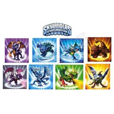 Skylanders Game DTF Iron on Transfer - Ready to Press #3