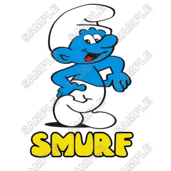 Smurf  DTF Iron on Transfer - Ready to Press #11
