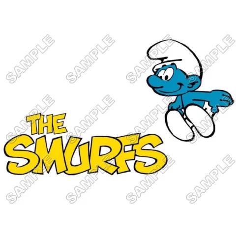 Smurf  DTF Iron on Transfer - Ready to Press #15