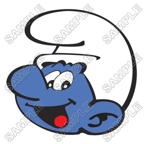 Smurf  DTF Iron on Transfer - Ready to Press #28