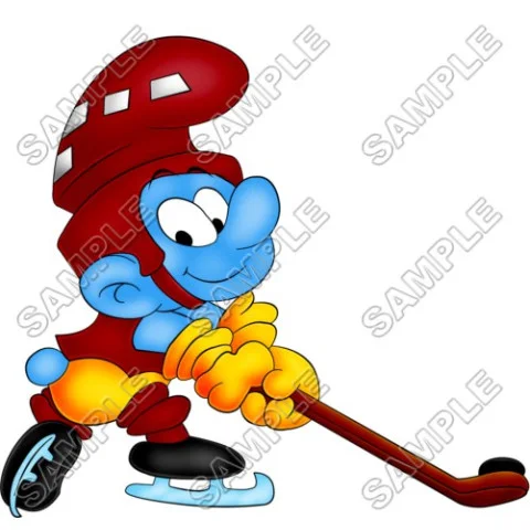 Smurf  DTF Iron on Transfer - Ready to Press #6