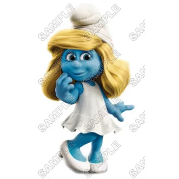 Smurfette  DTF Iron on Transfer - Ready to Press #18