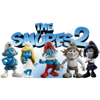 ~ Smurfs 2 ~ DTF Iron on Transfer  - Ready to Press  #67