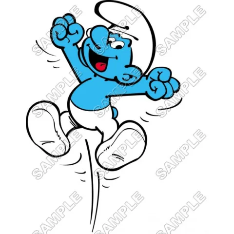Smurfs DTF Iron on Transfer - Ready to Press #1 Smurfs DTF Iron on Transfer - Ready to Press #1