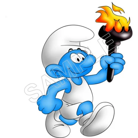 Smurfs DTF Iron on Transfer - Ready to Press #42 Smurfs DTF Iron on Transfer - Ready to Press #42
