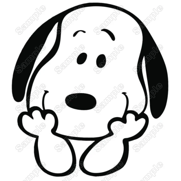 Snoopy Peanuts Iron On Transfer Vinyl HTV Snoopy Peanuts Iron On Transfer Vinyl HTV