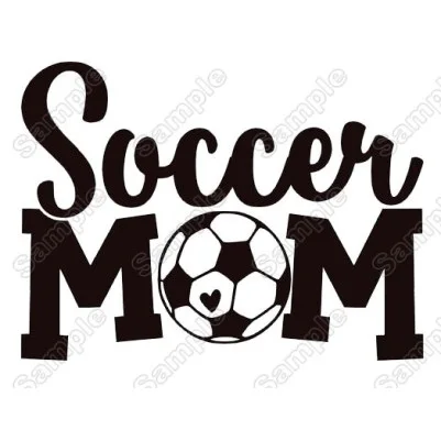 Soccer mom Iron On Transfer Vinyl HTV Soccer mom Iron On Transfer Vinyl HTV