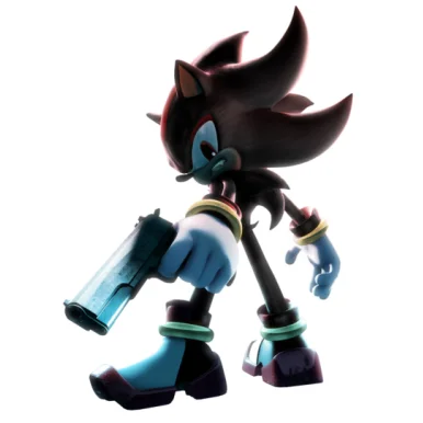 Sonic Shadow  DTF Iron on Transfer - Ready to Press #8