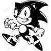 Sonic Shirt Iron On Transfer Vinyl HTV #4 Sonic Shirt Iron On Transfer Vinyl HTV #4