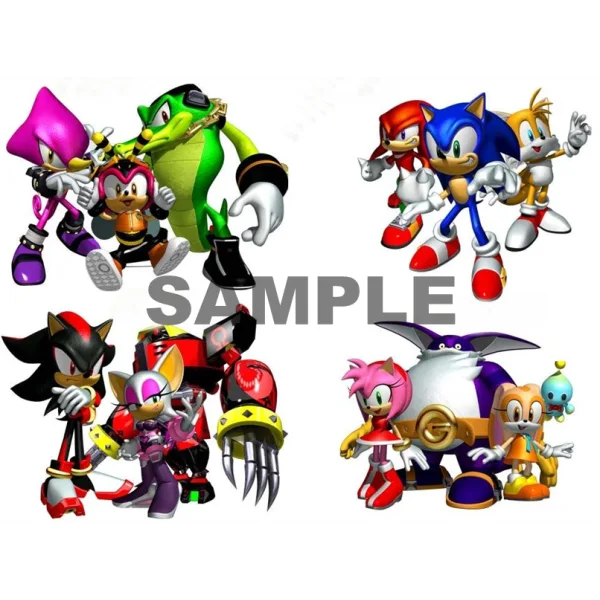 Sonic T Shirt Iron on Transfer - Ready to Press #46 Sonic T Shirt Iron on Transfer - Ready to Press #46