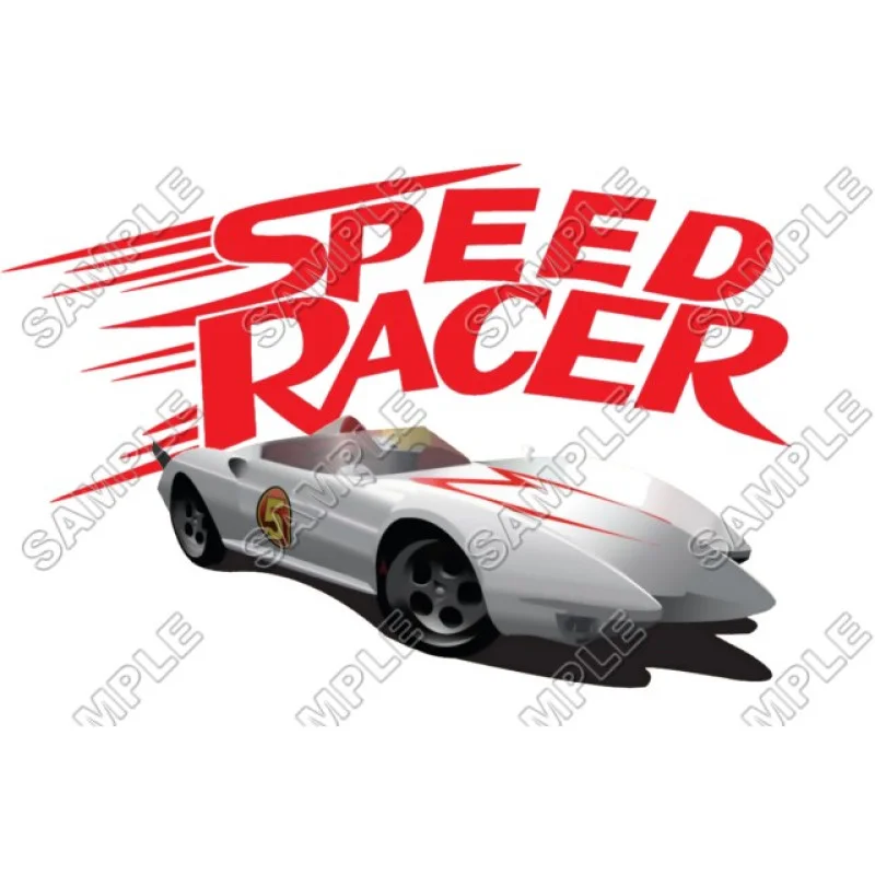 Speed Racer DTF Iron on Transfer - Ready to Press #1 Speed Racer DTF Iron on Transfer - Ready to Press #1