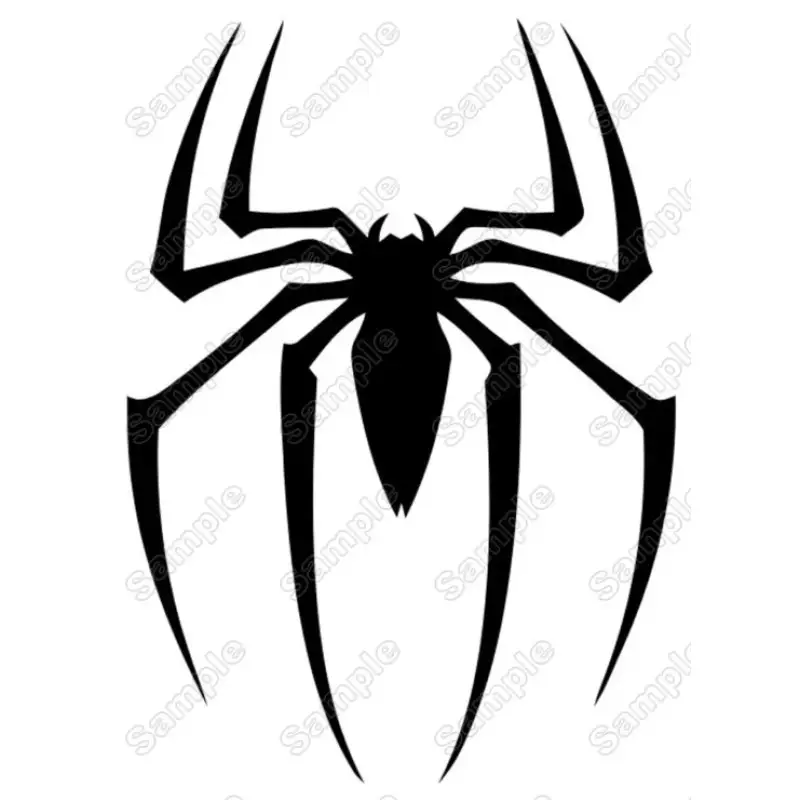 Spiderman logo Iron On Transfer Vinyl HTV Spiderman logo Iron On Transfer Vinyl HTV