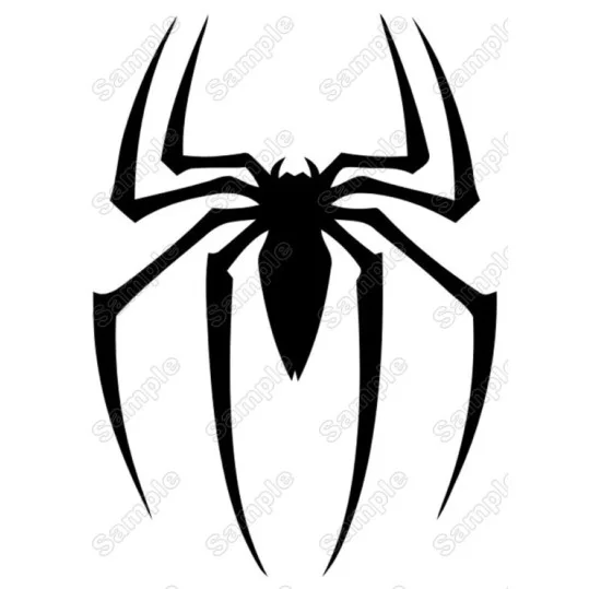 Spiderman logo Iron On Transfer Vinyl HTV Spiderman logo Iron On Transfer Vinyl HTV