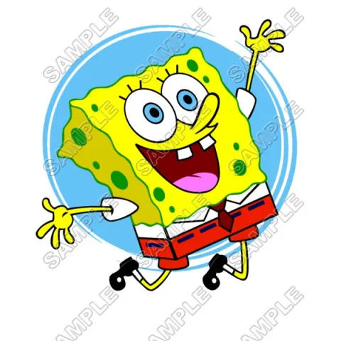 SpongeBob DTF Iron on Transfer - Ready to Press #10 SpongeBob DTF Iron on Transfer - Ready to Press #10
