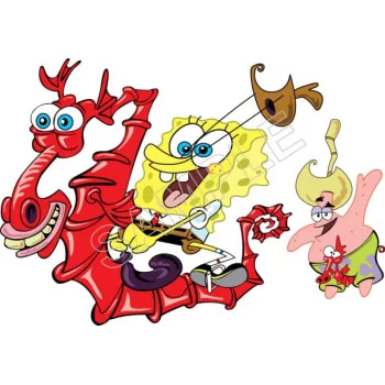 SpongeBob Patrick DTF Iron on Transfer - Ready to Press #41