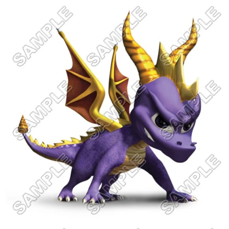 Spyro the Dragon DTF Iron on Transfer - Ready to Press #1 Spyro the Dragon DTF Iron on Transfer - Ready to Press #1