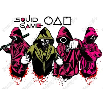 Squid Game DTF Iron on Transfer - Ready to Press #1