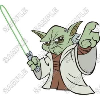 Star Wars  Master Yoda  DTF Iron on Transfer - Ready to Press #10