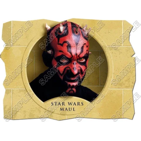 Star Wars Maul DTF Iron on Transfer - Ready to Press #24 Star Wars Maul DTF Iron on Transfer - Ready to Press #24