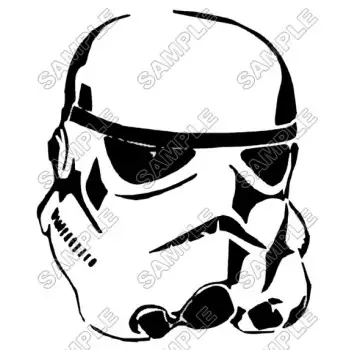 Star Wars  Stormtrooper  DTF Iron on Transfer - Ready to Press #9