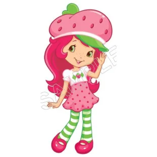 Strawberry Shortcake DTF Iron on Transfer - Ready to Press #1 Strawberry Shortcake DTF Iron on Transfer - Ready to Press #1